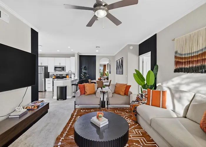 Serene Luxe 2br 2ba Pool Gym Free Parking K1 Scottsdale